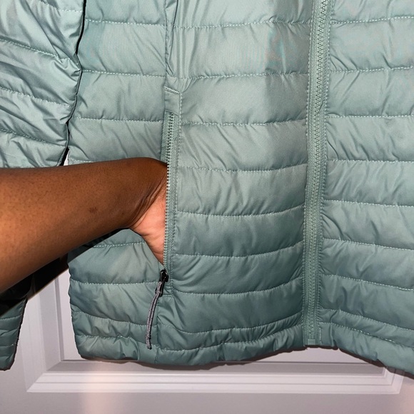 Columbia Powder Lite Insulated Jacket in Aqua Haze - Picture 4 of 16